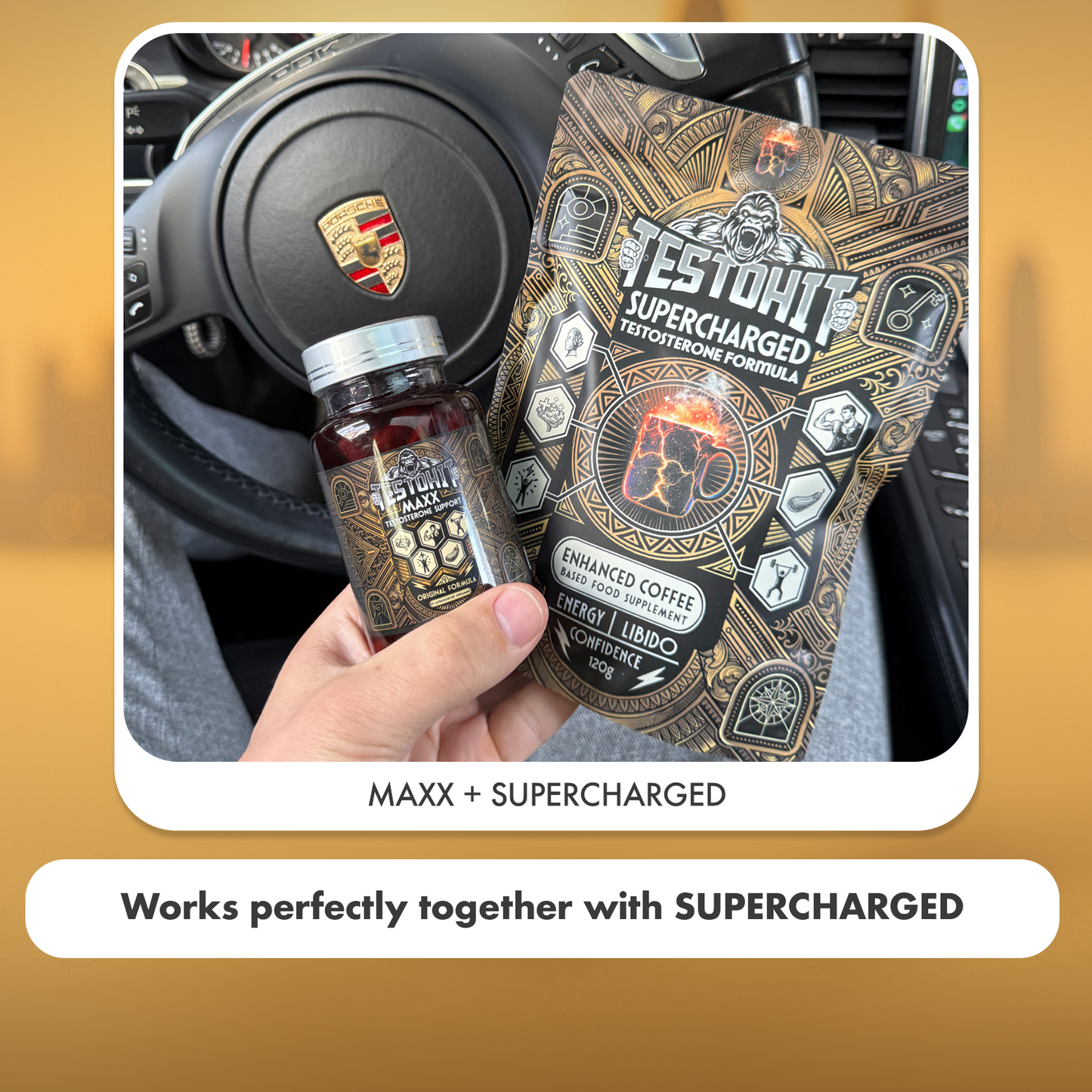 TESTOHIT MAXX™ – Wetenschappelijk onderbouwd voedingscomplex voor kracht, energie & zelfvertrouwen.