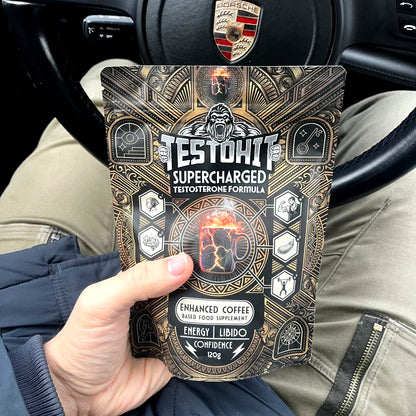 SUPERCHARGED – Science Enhanced Coffee Formula for Men 30+