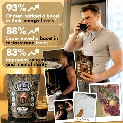 SUPERCHARGED – Science Enhanced Coffee Formula for Men 30+