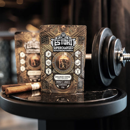 SUPERCHARGED – Science Enhanced Coffee Formula for Men 30+