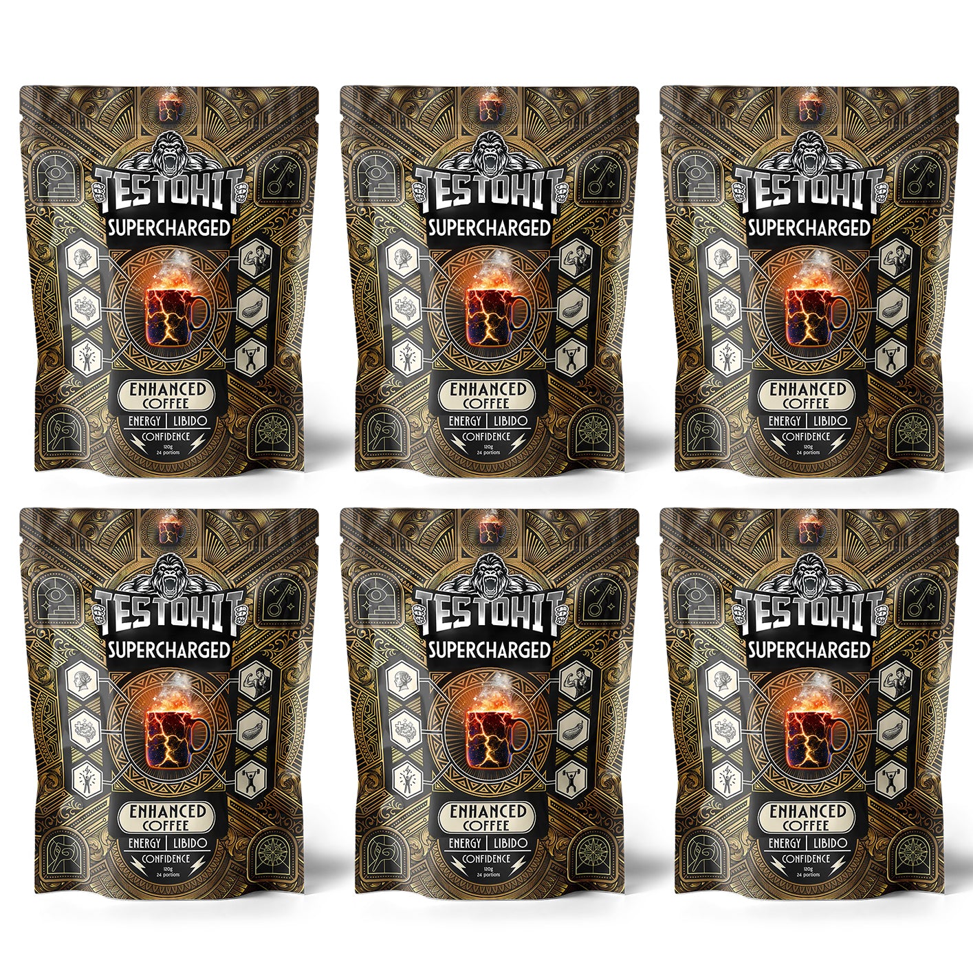 SUPERCHARGED -6PACK-BEST DEAL