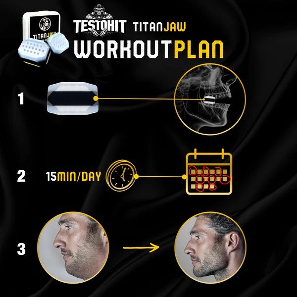 TitanJaw™ – Double-Chin Eliminator, Face Sculpting, Muscle Toning & Stress Relief Tool